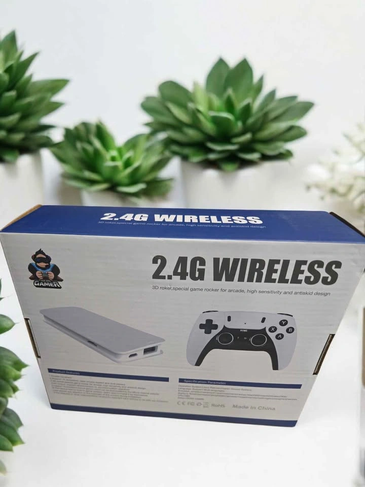 New M15 Plus 2.4G Wireless Retro Game Console – 3000+ Games - photo 3