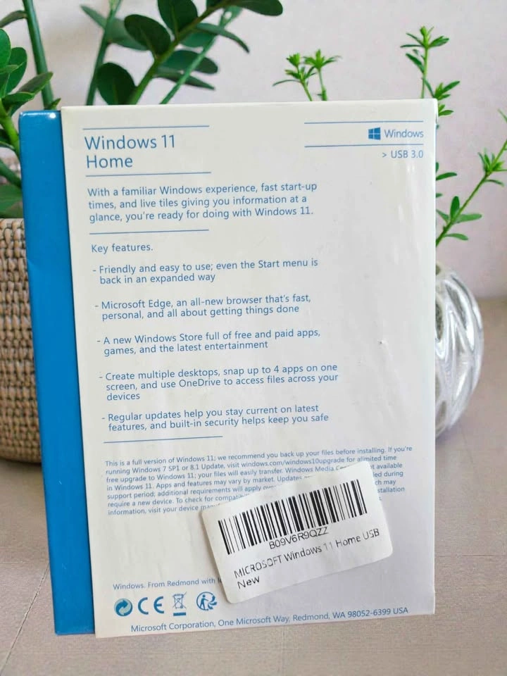 Microsoft Windows 11 Home 64-Bit | Full Version | USB Installer - photo 2