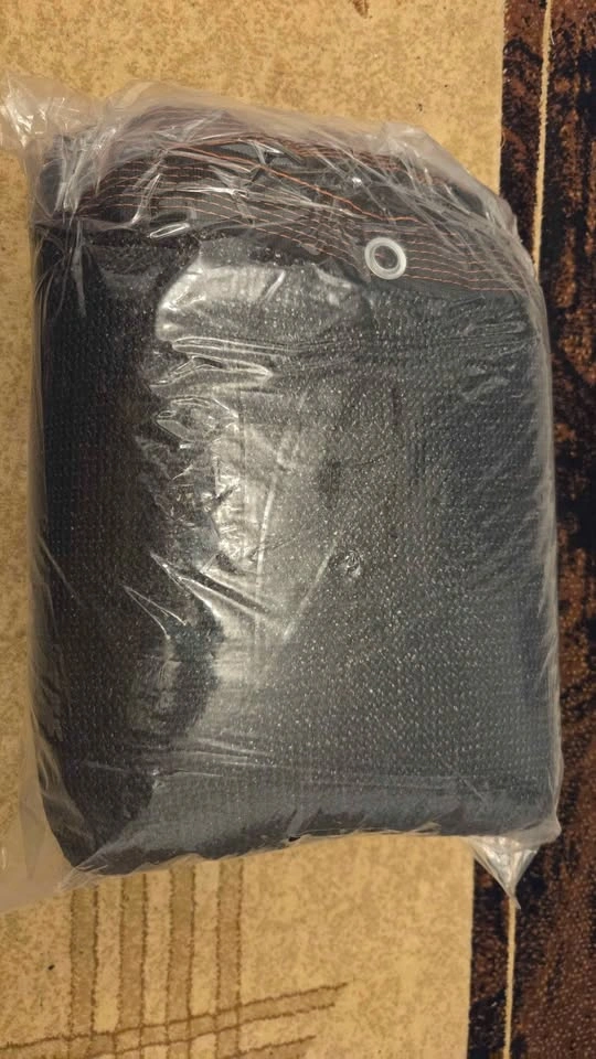 90% Shade Cloth for Garden - 8x20 FT Mesh Tarp with Grommets - photo 2