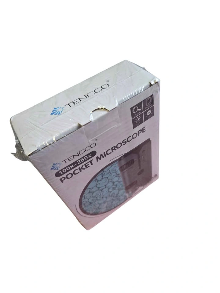 TENCCO 100x-250x Pocket Microscope Mini Portable LED UV - photo 4