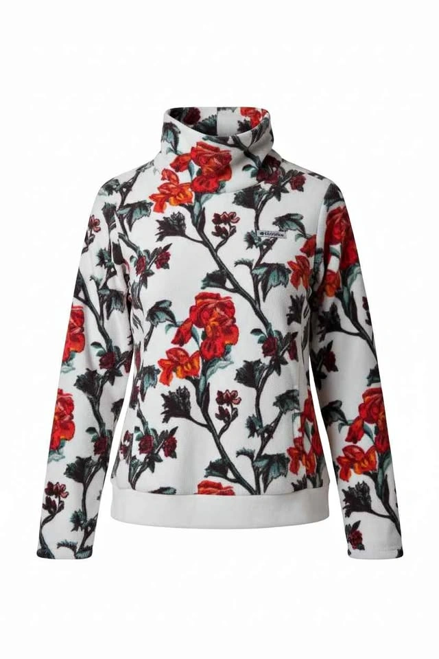 Columbia Women’s Floral Fleece Pullover Small