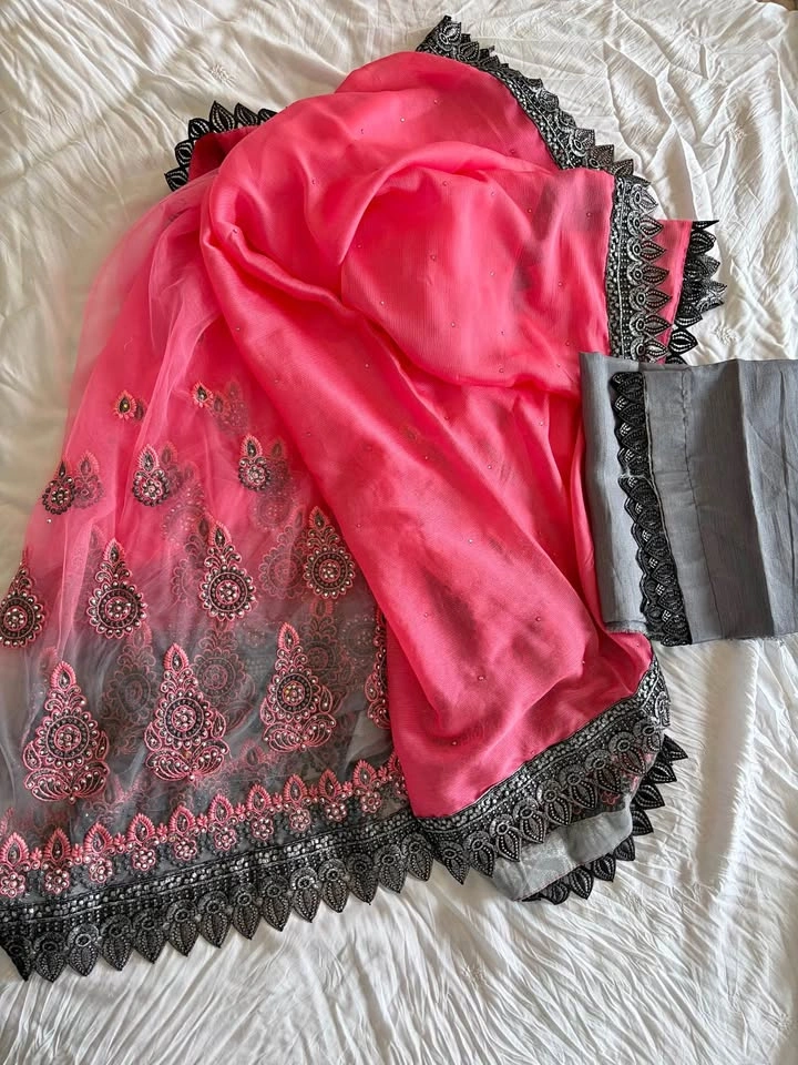 Sari - Indian Clothes. Unstitched