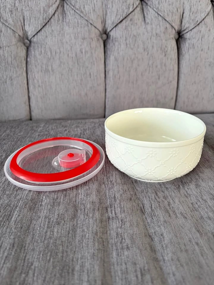 Unused Small Bowl with lid