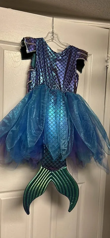 Mermaid Costume - size 6-8 image indicator(2)