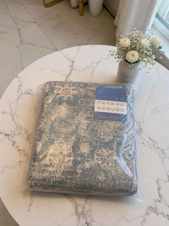 Distressed SOFT WASHABLE NON-SLIP RUG SEALED 🆕 - photo 4
