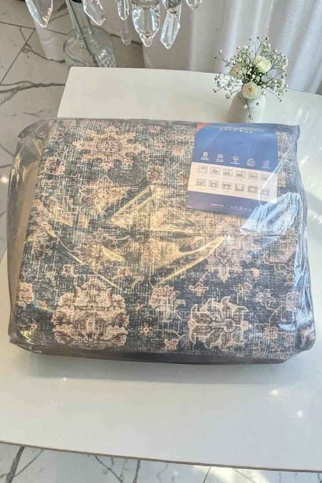 9x12 ft WASHABLE RUG NEW SEALED 🆕 firm