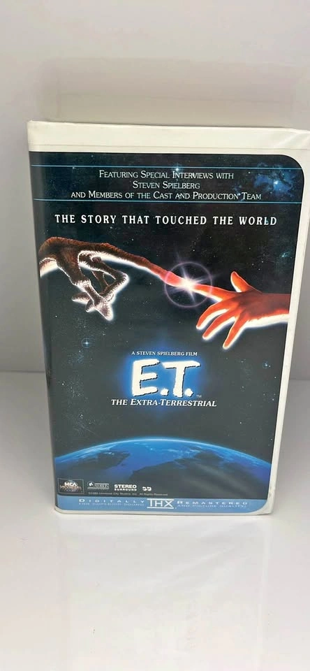 E.T. The Extra-Terrestrial VHS Movie
