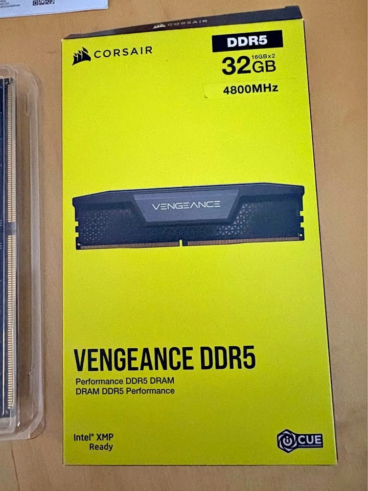 Corsair Vengeance 32GB (2x16GB) DDR5 4800MHz RAM
