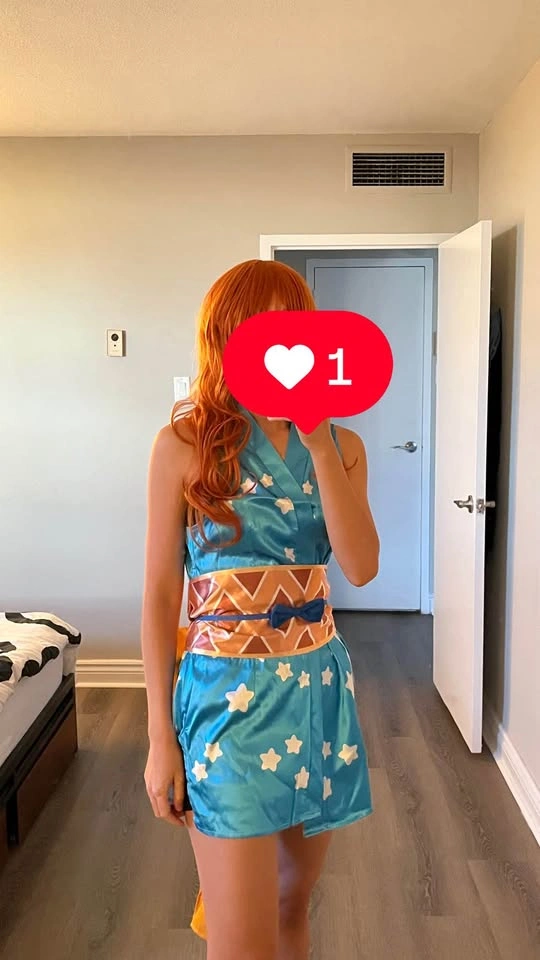 One piece Nami Costume Adult - photo 2