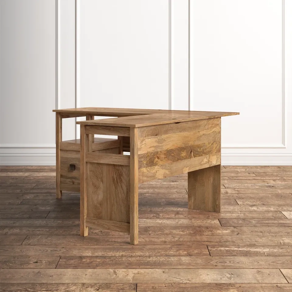 L-Shaped Executive Desk - photo 4