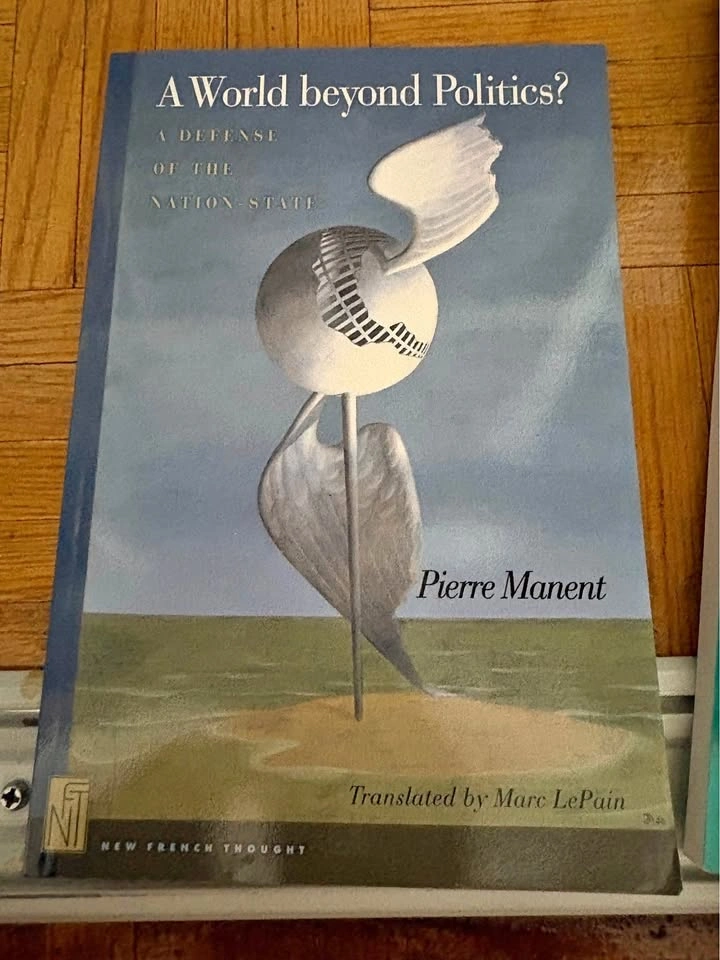 A World Beyond Politics? – Pierre Manent
