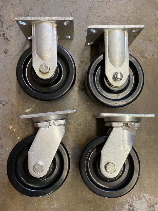 8” x 3” Caster Set