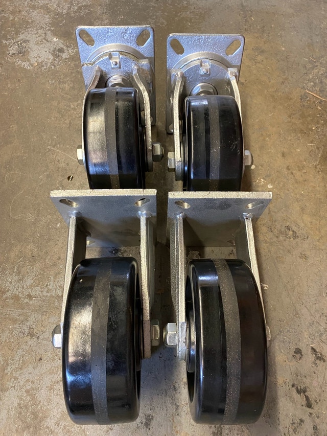 8” x 3” Caster Set - photo 3