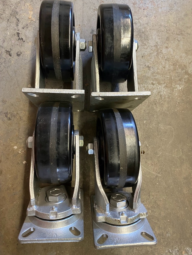 8” x 3” Caster Set - photo 4