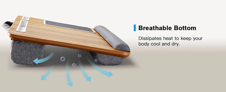 Laptop Lap Desk w/ Mouse Pad & Cellphone Slot - photo 2