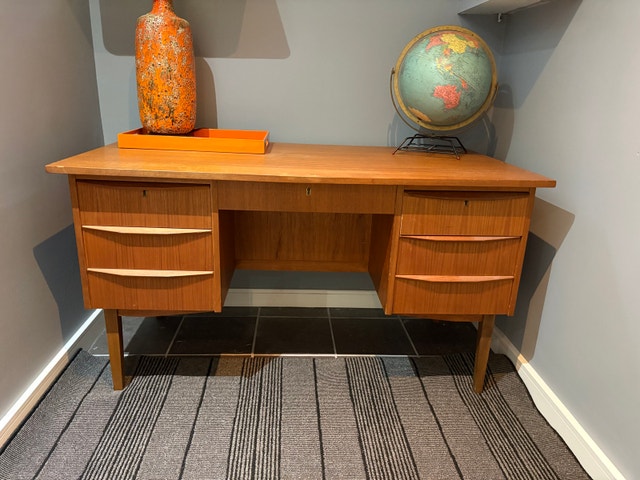 Mid Century Teak Desk