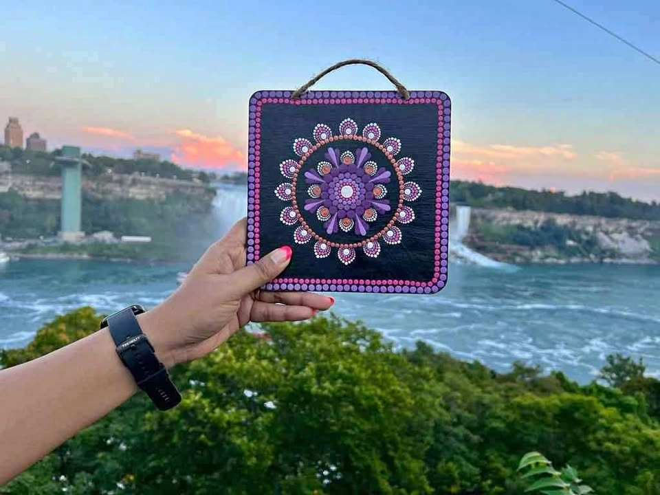 Wall hanging Handmade painting for Home Decor