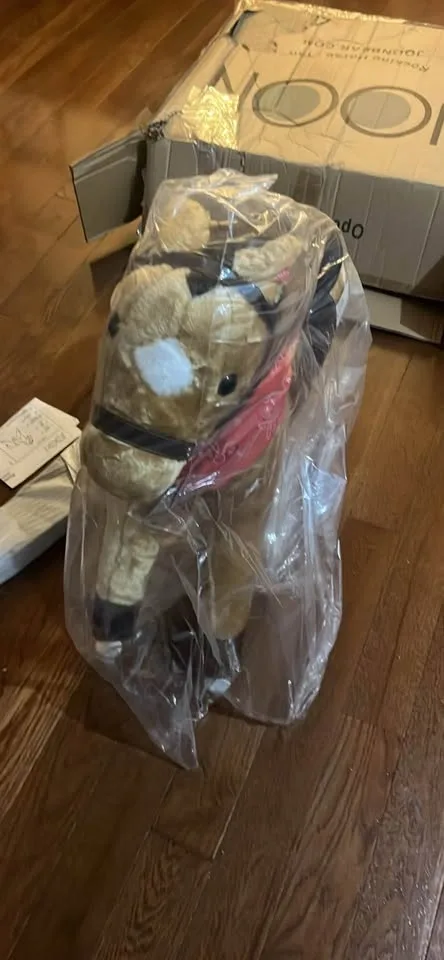 Rocking Horse – Tan Brown- New - photo 3