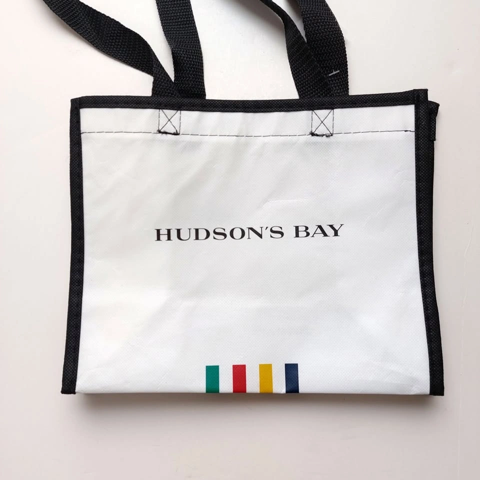 HBC The Bay Reusable Mini Tote with Signature Stripes - photo 2