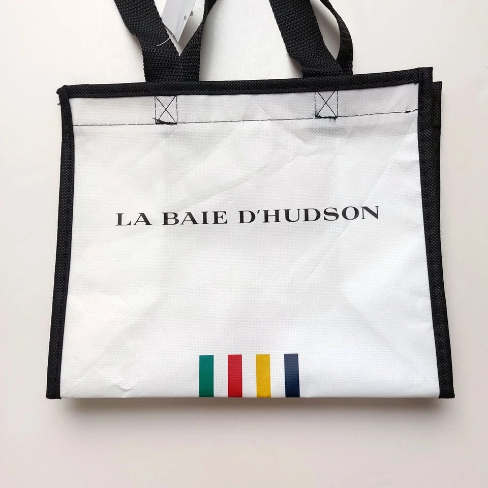 HBC The Bay Reusable Mini Tote with Signature Stripes - photo 3