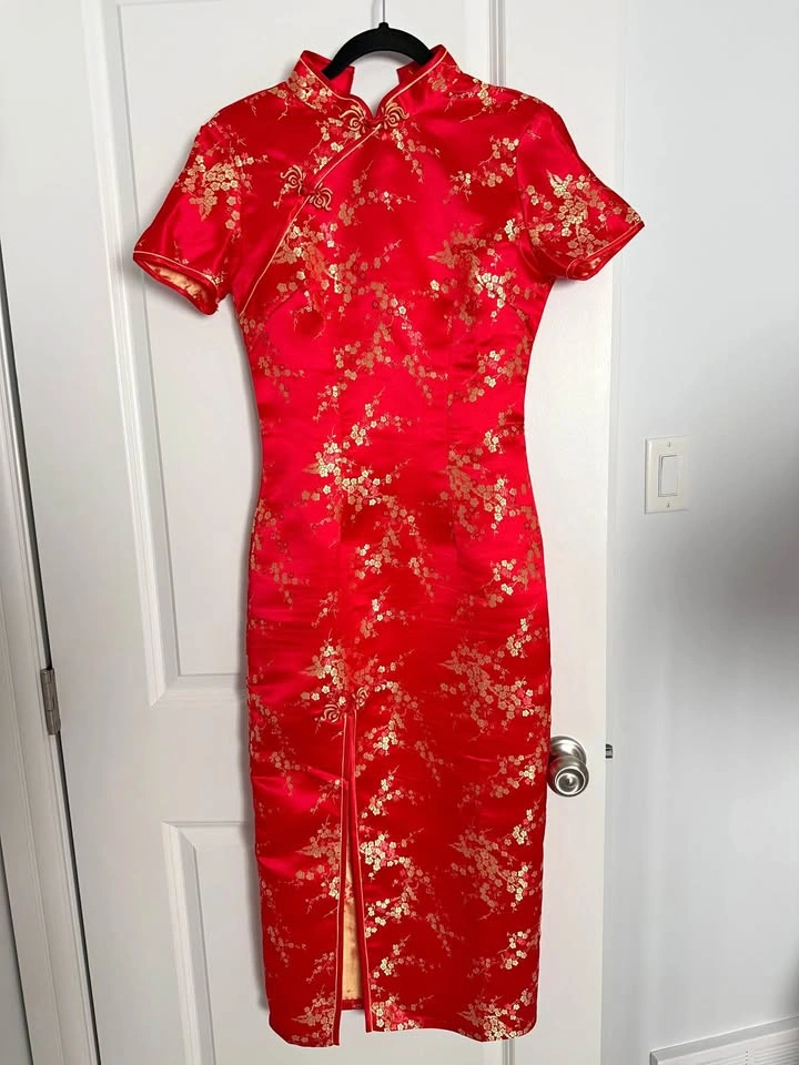 Red Cheongsam / Qipao Dress – XS/S