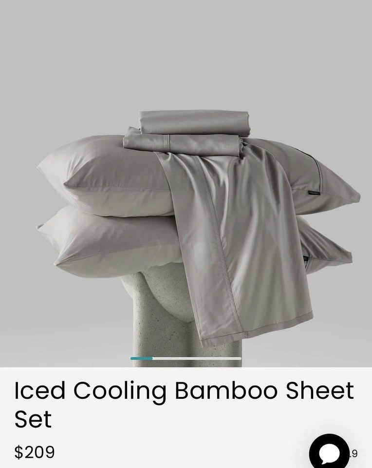 HUSH Iced Cooling Bamboo Sheet Set - KING SIZED - photo 2