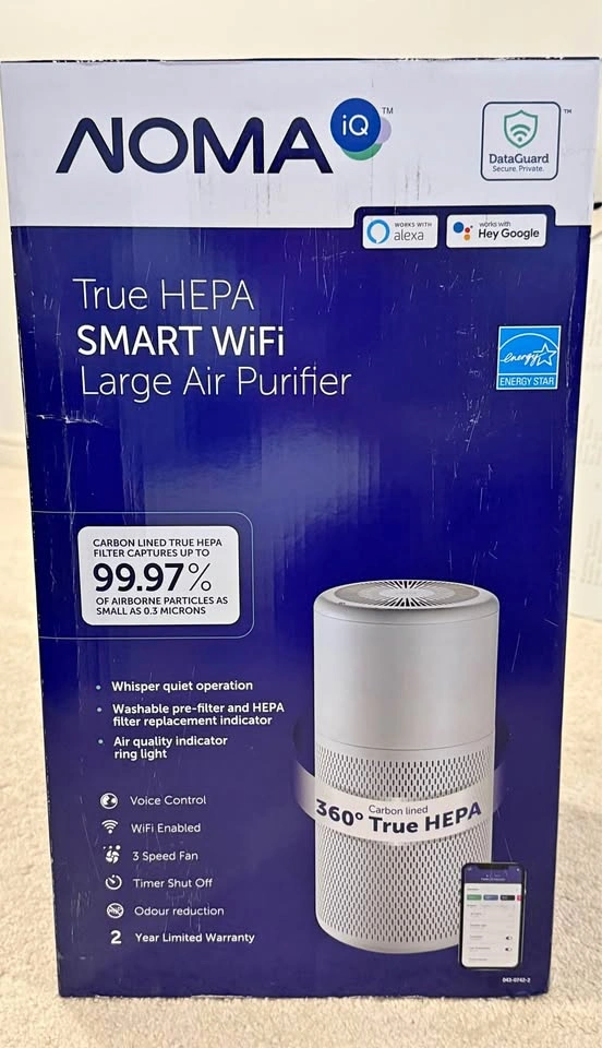 NOMA iQ True HEPA Smart Wi-Fi Large Air Purifier