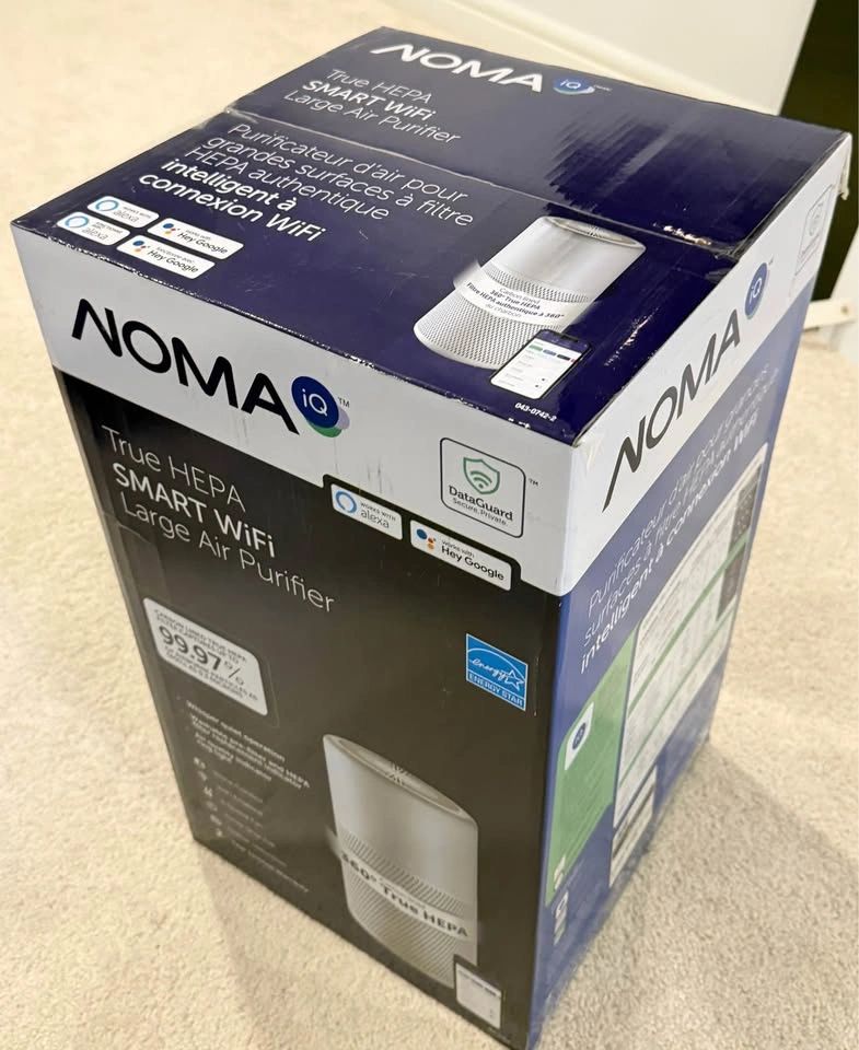 NOMA iQ True HEPA Smart Wi-Fi Large Air Purifier - photo 4