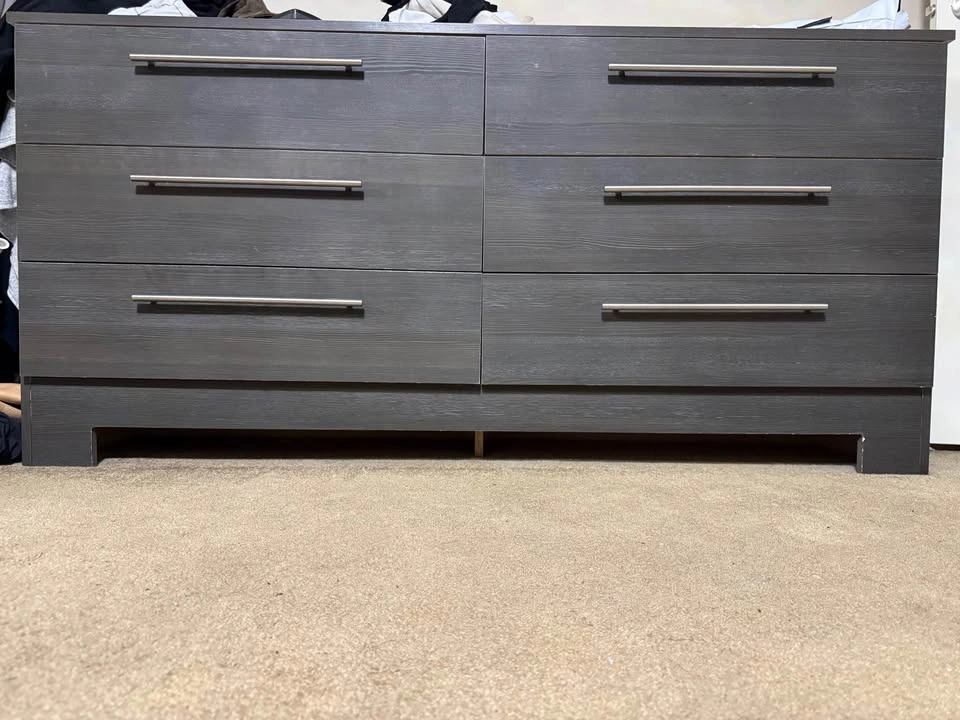 Dynamic Furniture Dresser Dark Grey - 61.5 x 29.5 x 16 - photo 2