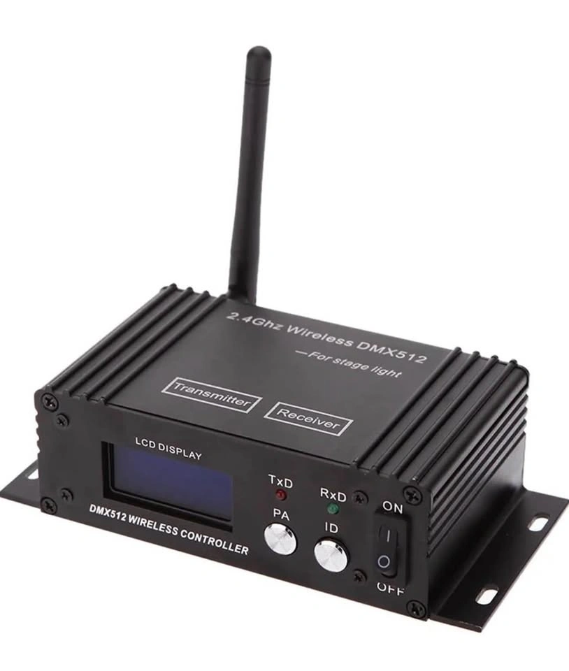DMX 512 Wireless Controller Transmitter and 2 Receivers - photo 2
