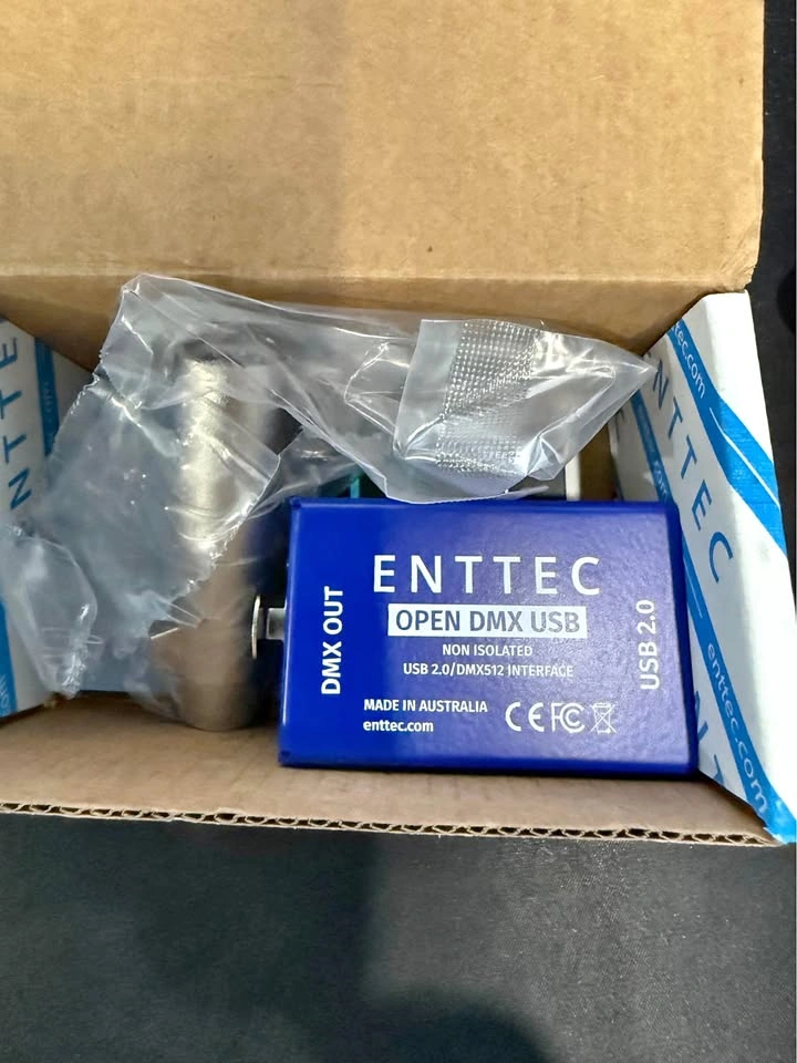 Enttec Open DMX USB lighting interface controller