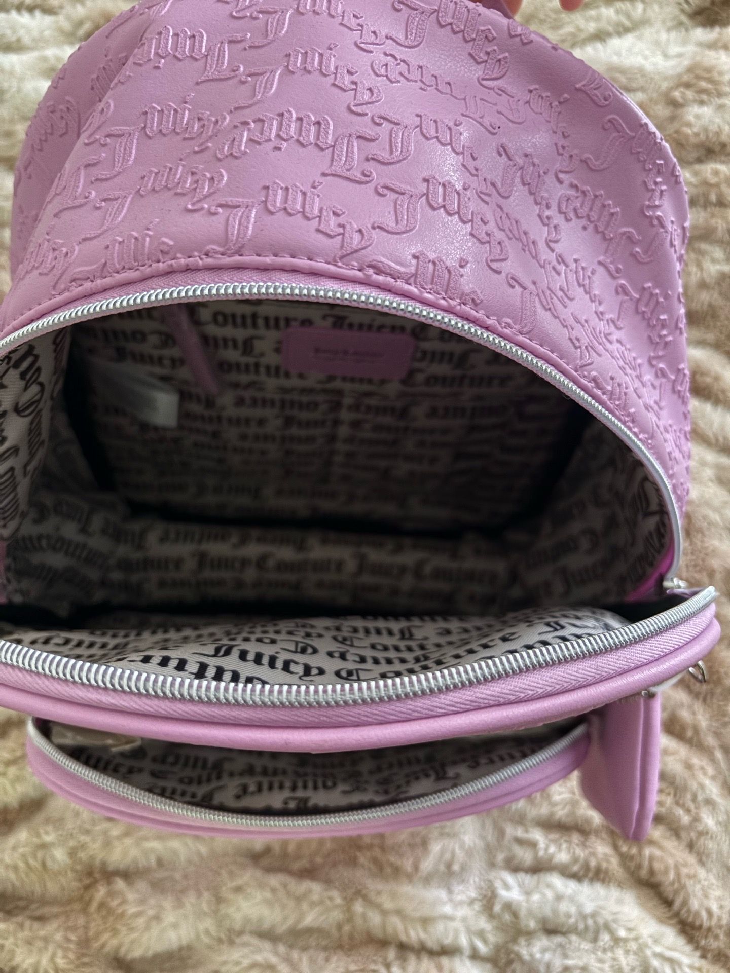 Juicy Couture "Fondant Pink" Backpack - photo 4