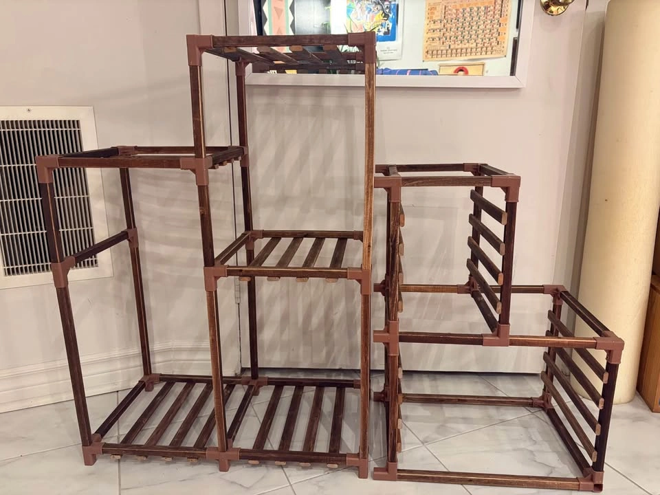 Multi-Tiered Wooden Plant Stand - photo 2