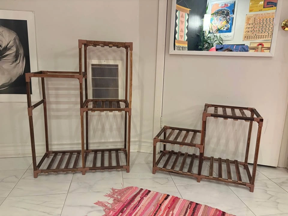 Multi-Tiered Wooden Plant Stand - photo 5