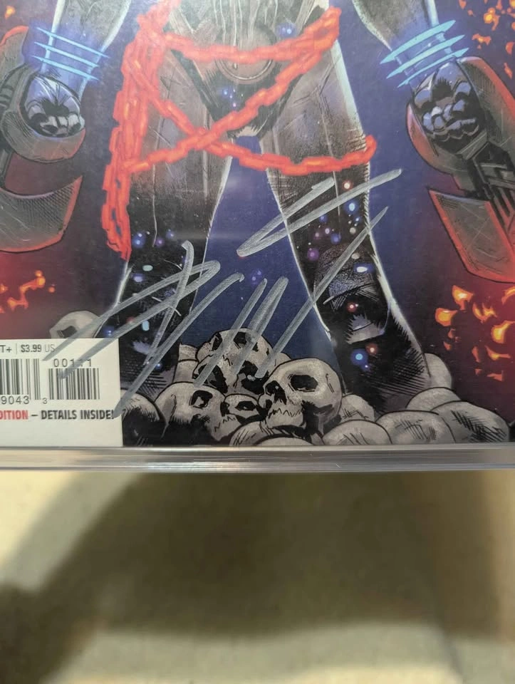Marvel Cosmic Ghost Rider #1 Signed Comic Book with Sketch - photo 2