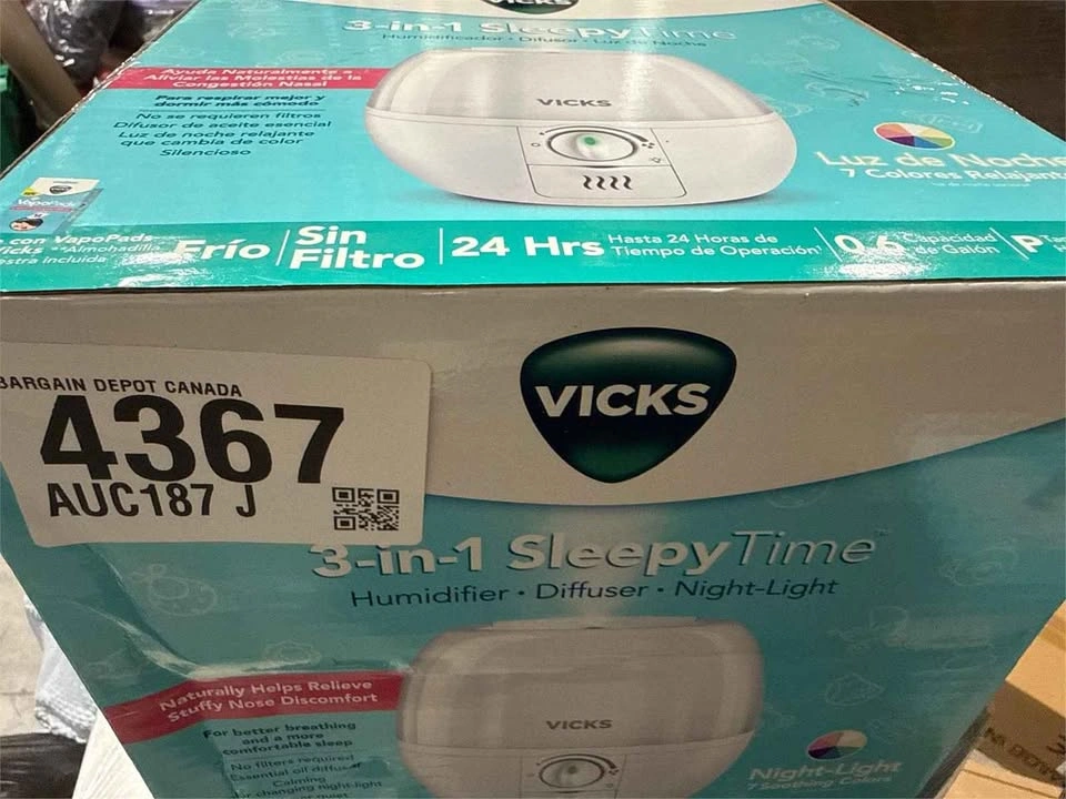 Vicks 3-in-1 Sleepy Time Humidifier & Diffuser - photo 2