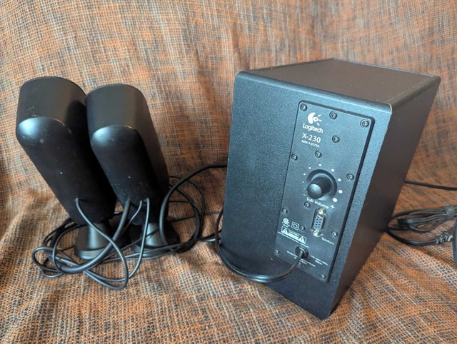 Logitech X-230 Speakers - photo 3