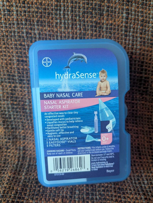 hydraSense Baby Nasal Care Nasal Aspirator Starter Kit