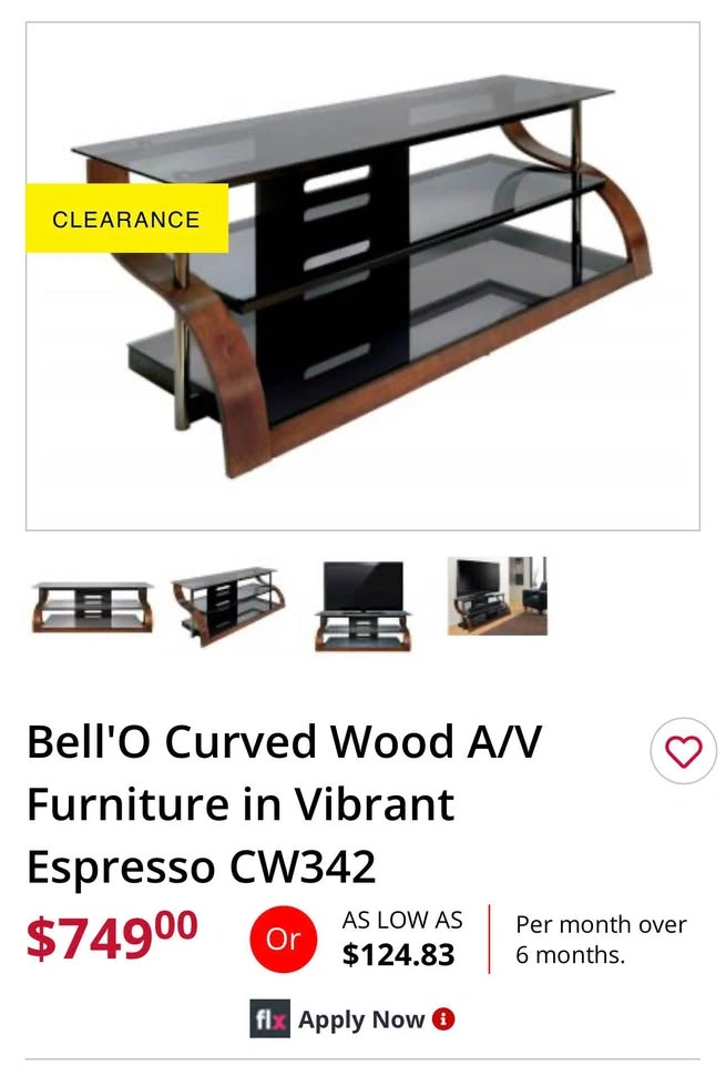 Bell’O TV Stand / Entertainment Unit — (send offers) - photo 4