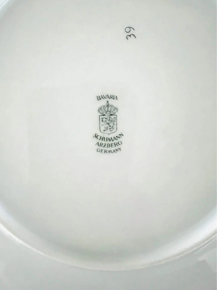 Set of 6 Bavaria Schumann Arzberg Plates Fruit Motifs - photo 3