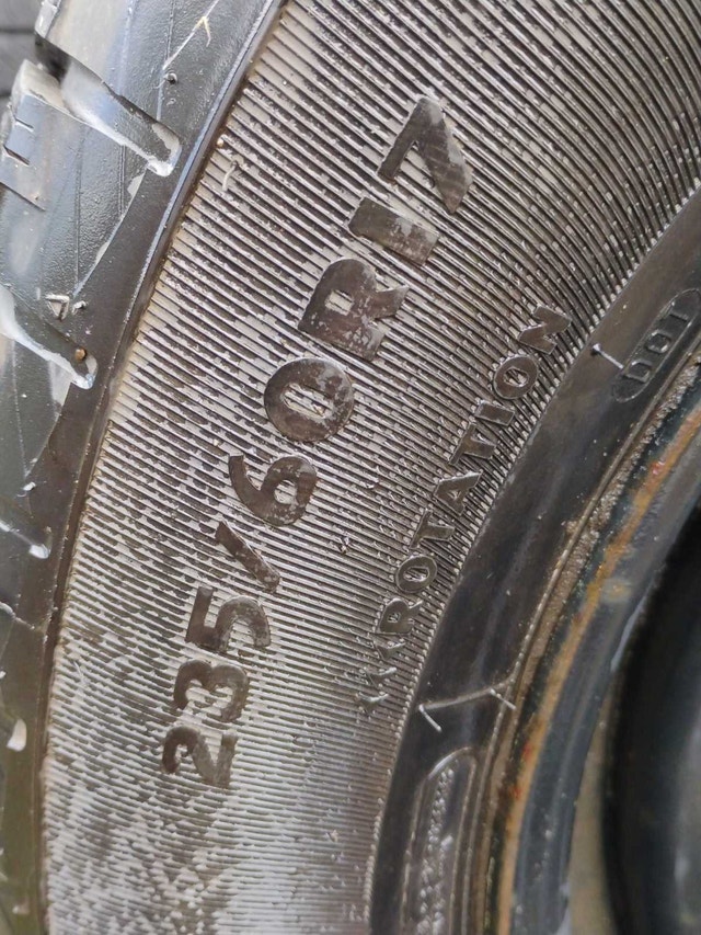 Motomaster Winter Edge 235/60R17 w/ steel rims (4 tires) - photo 2