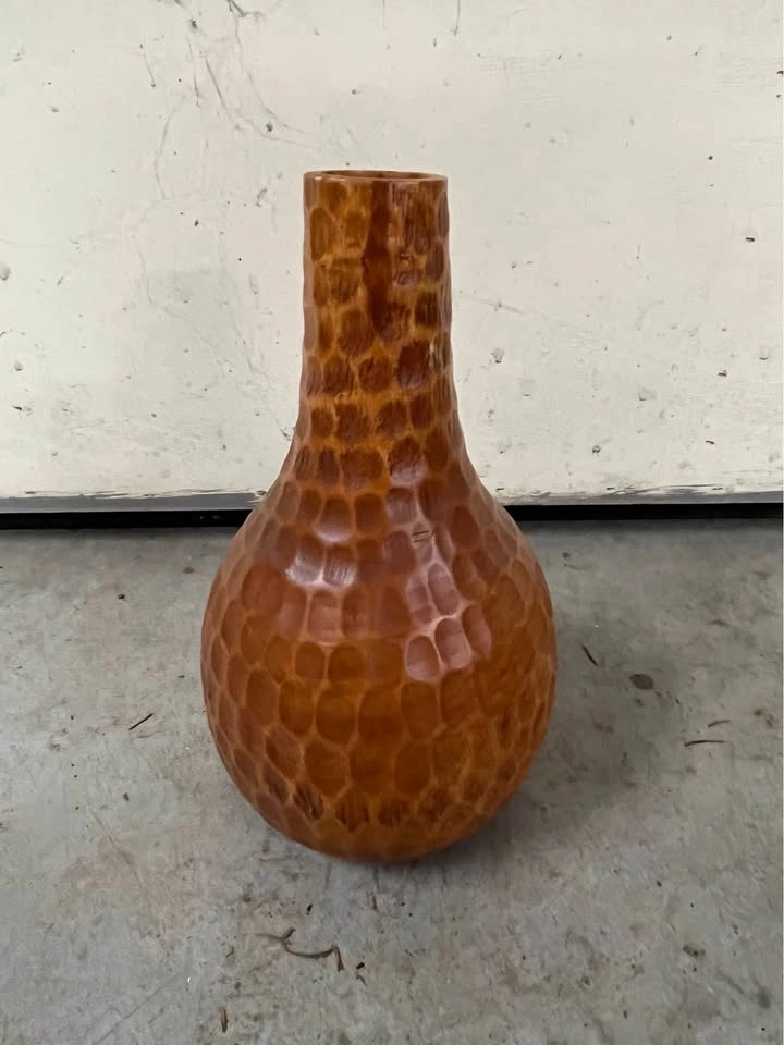 Set of 3 Wooden Decorative Vases - photo 3