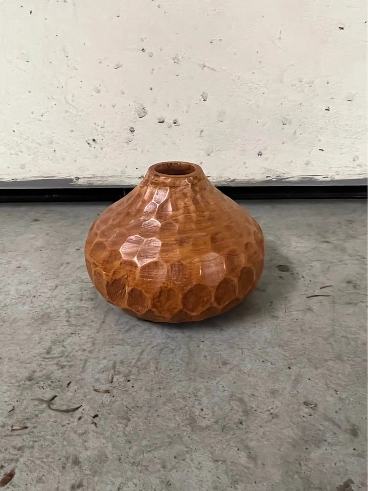 Set of 3 Wooden Decorative Vases - photo 4