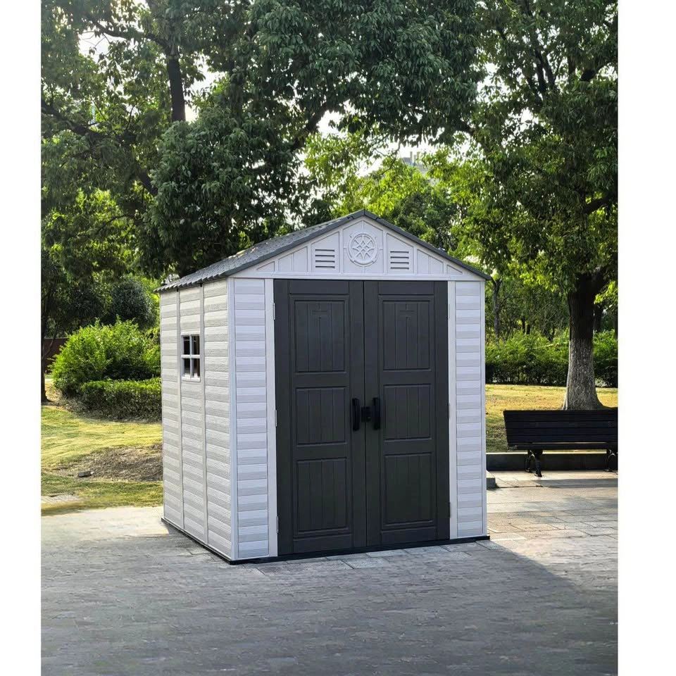 Brand new 7 Ft. x 5 Ft. HDPE Outdoor Storage Shed IN BOX - photo 3