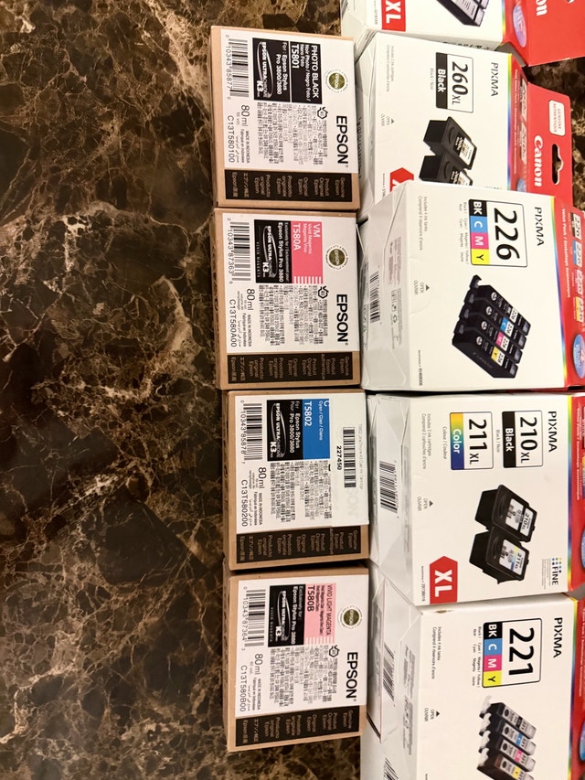 Epson & Canon Ink Cartridges Toner - photo 4
