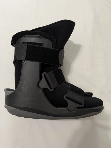 Adjustable Walking Boot Ankle-Foot Immobilizer Brace L Black/Gra