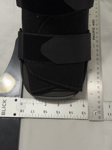 Adjustable Walking Boot Ankle-Foot Immobilizer Brace L Black/Gra - photo 4