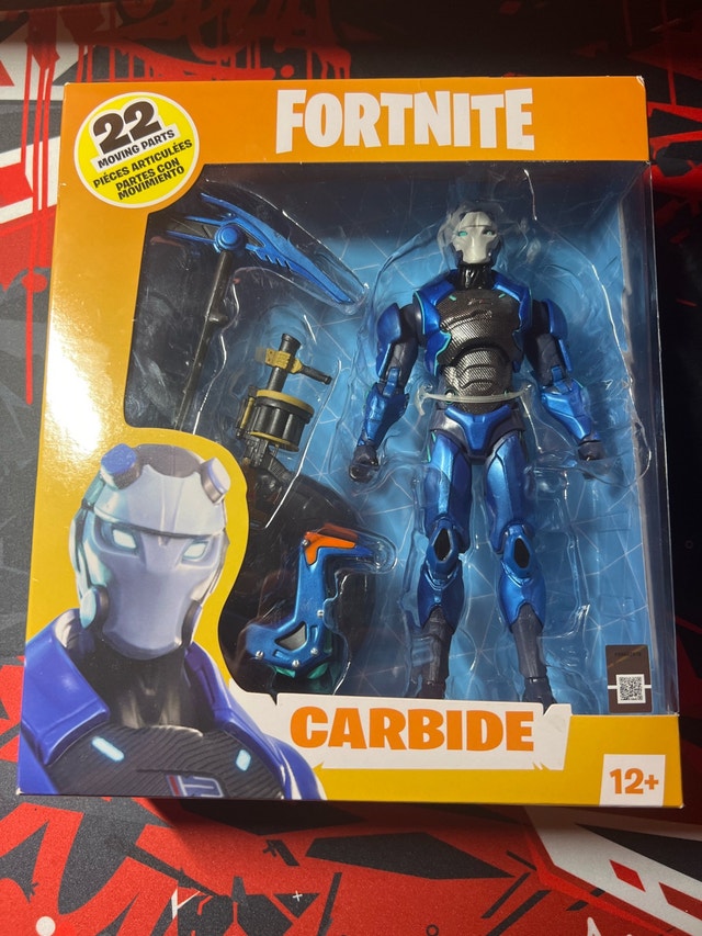 Fortnite Action Figure Carbide Sealed and Unopened