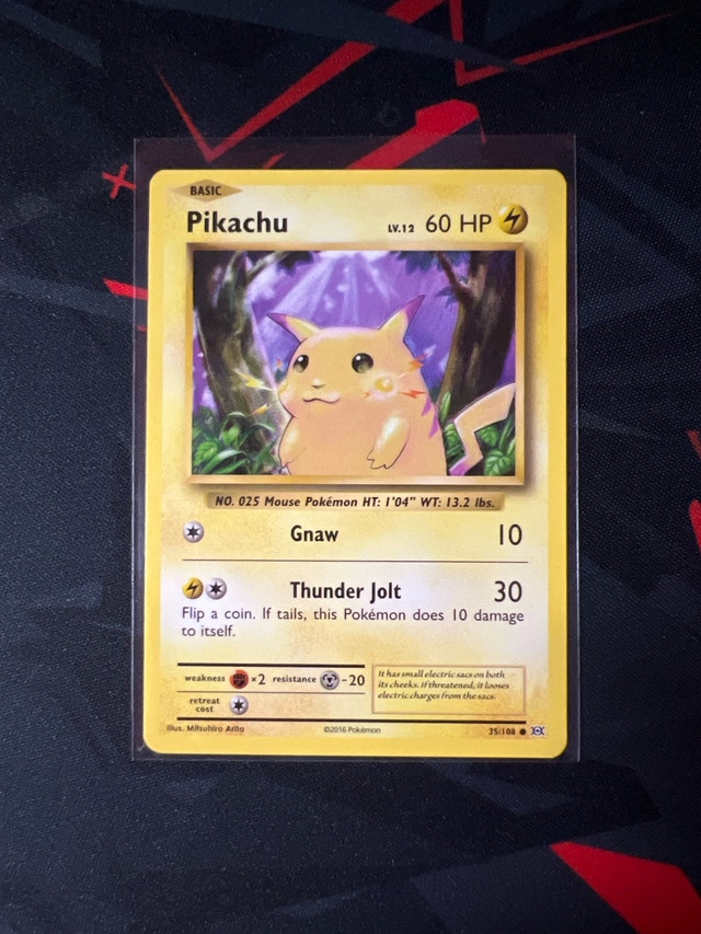 6 Pikachu Basic Pokemon