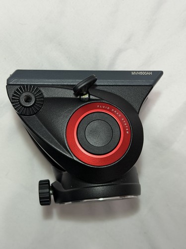 Manfrotto MVH500AH Fluid Tripod Video Head w/ Quick Release, Pan